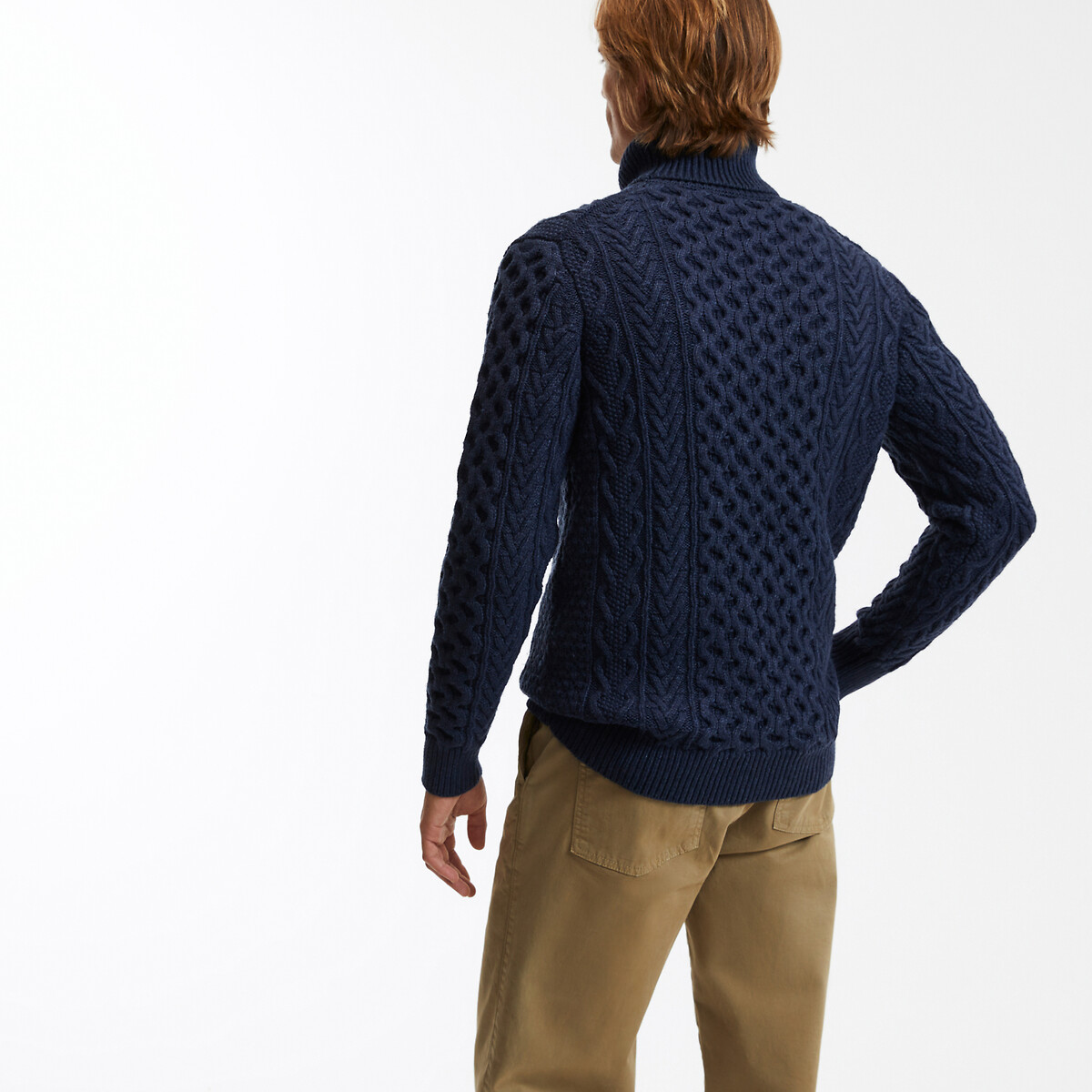 COLEÇÕES LA REDOUTE<br>Gola alta tricotada Signature GAUTHIER