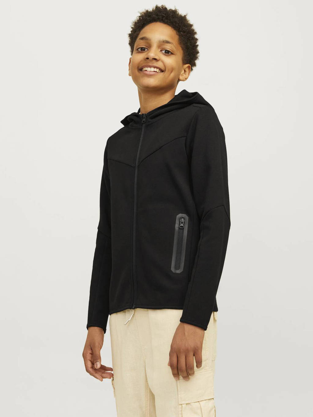 JACK & JONES vest JCOFUSION zwart
