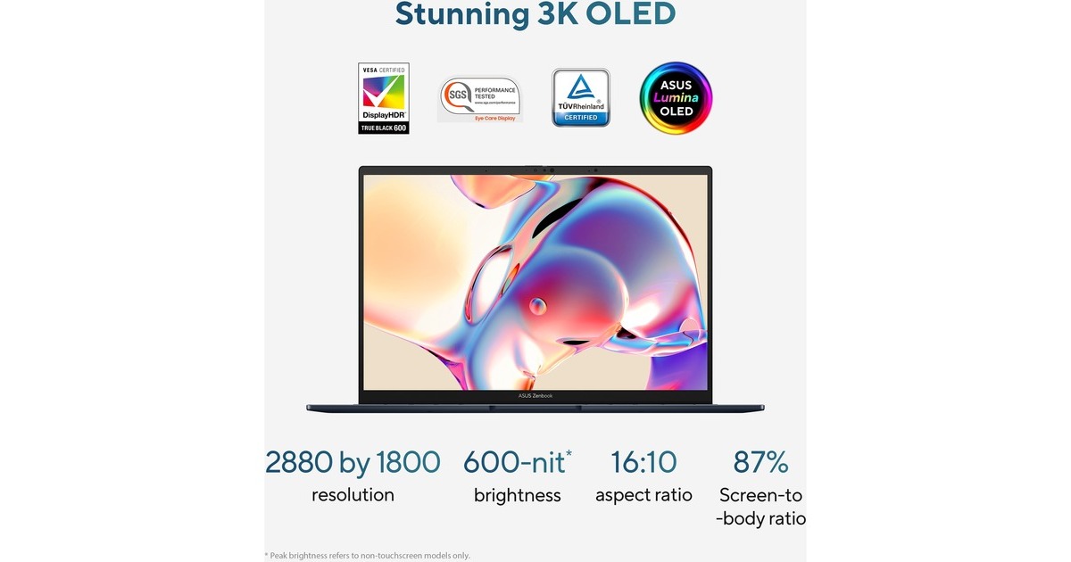 ASUSZenbook 14 OLED UX3405MA-PP192W  14