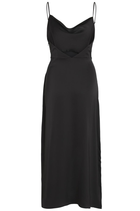 Vila zwarte dames jurk