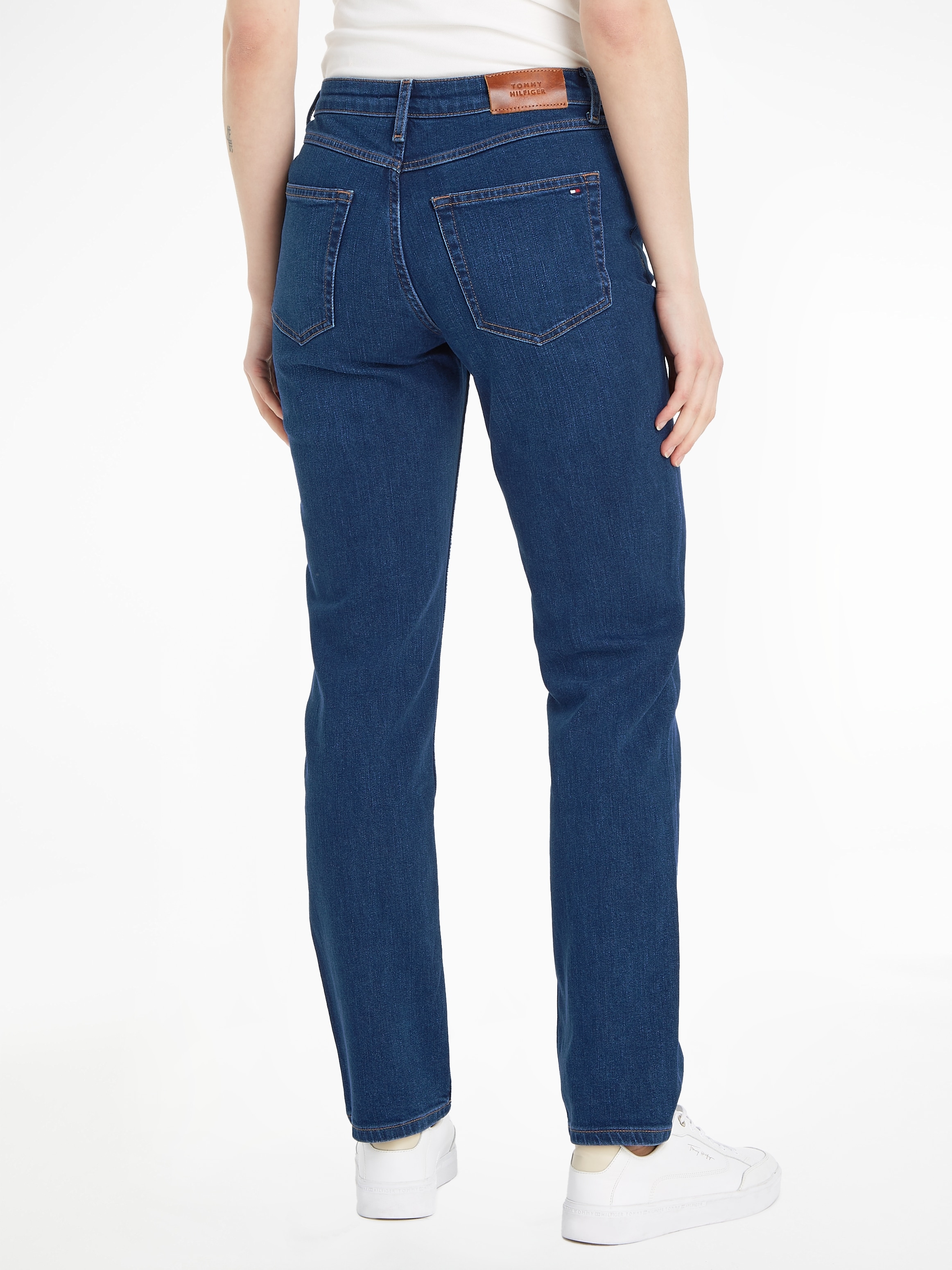 Tommy Hilfiger Straight-Jeans in blauer Waschung