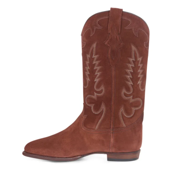 Shiloh Heritage Bottes Midnight Daim | Terracotta