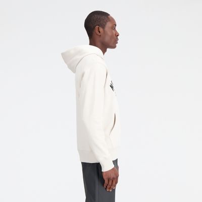 New BalanceEssentials Varsity Fleece Hoodie - weiß