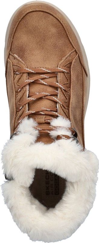 Skechers Glacial Ultra dames veterboot - Cognac
