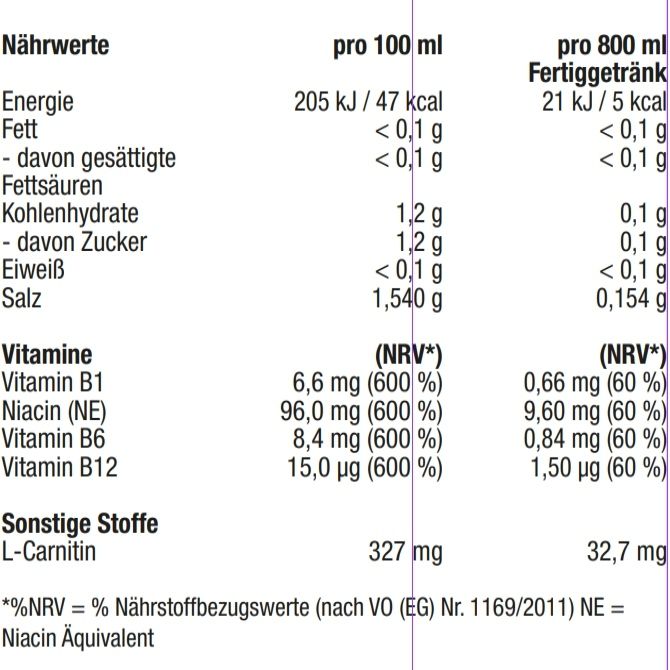 Johnson Vitamin-Getränkekonzentrat grüner Apfel