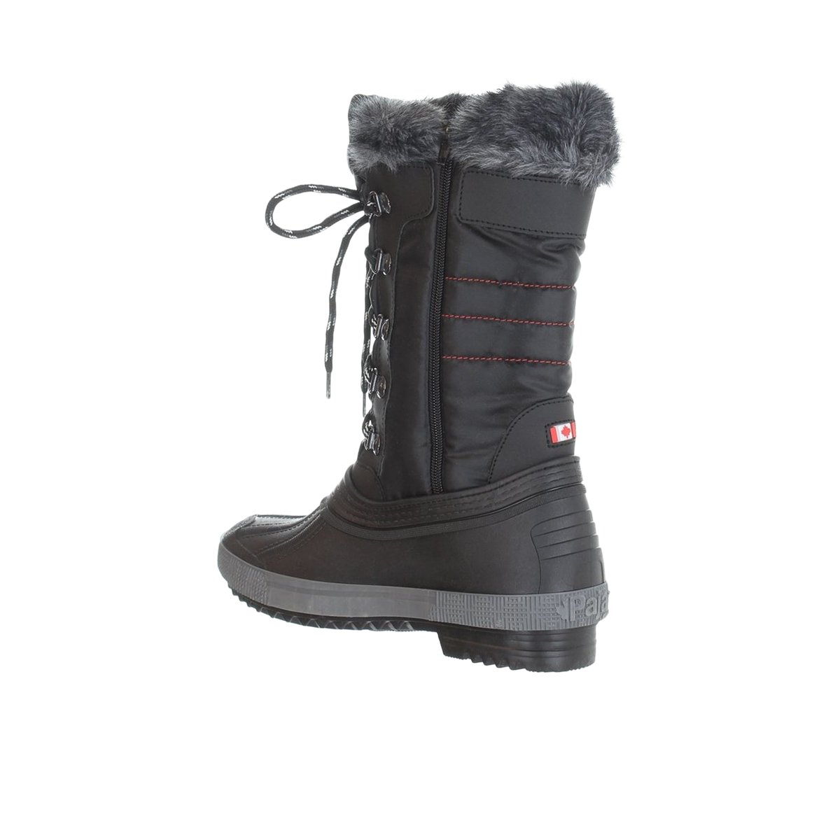 PAJAR-Debby-Bottes d'hiver - Semelle tracteur - Noir
