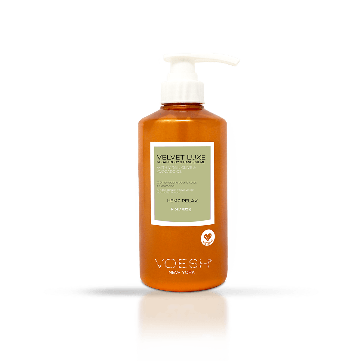 VOESH Vegan Body & Hand creme CBD Calm - 502 ml.