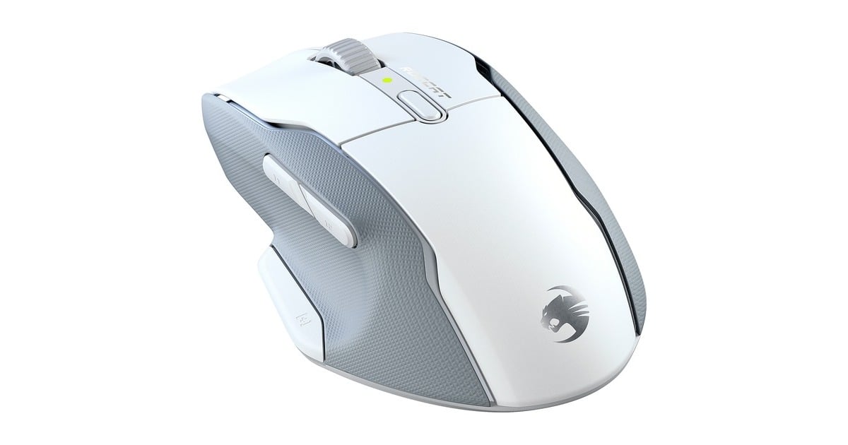 RoccatKone Air gaming muis  (Wit/grijs)