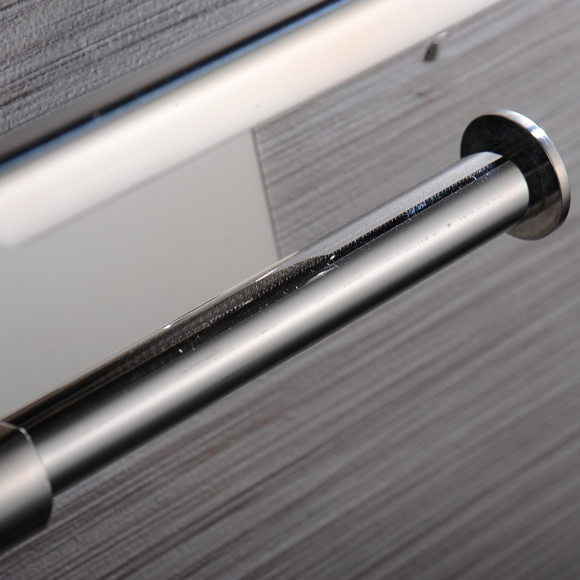2in1 Selbstklebende Edelstahl Toiletten Papier Wandhalterung mit Handy Ablage - Silber