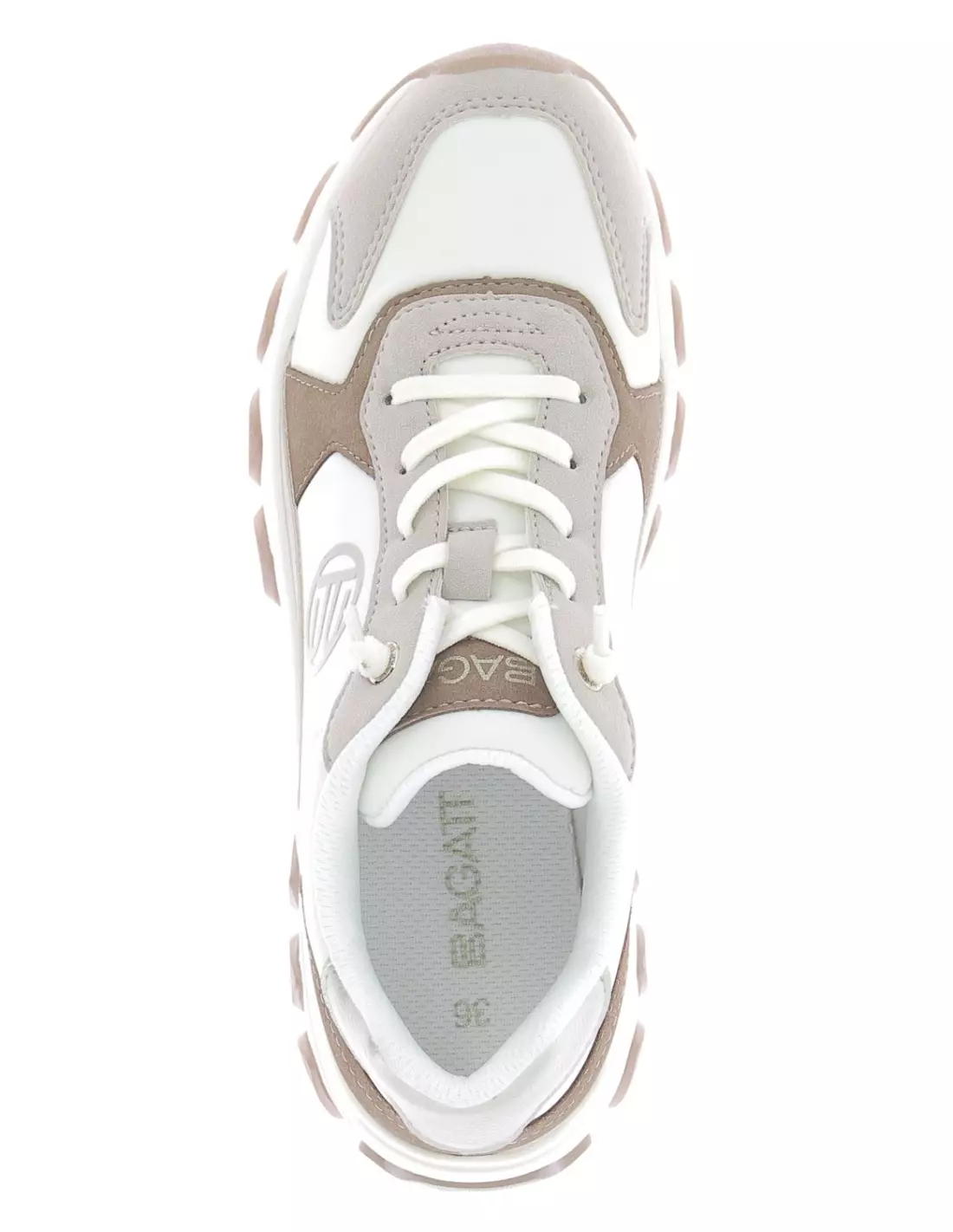 BAGATT YOKO - Baskets BEIGE/MULTICOLOUR