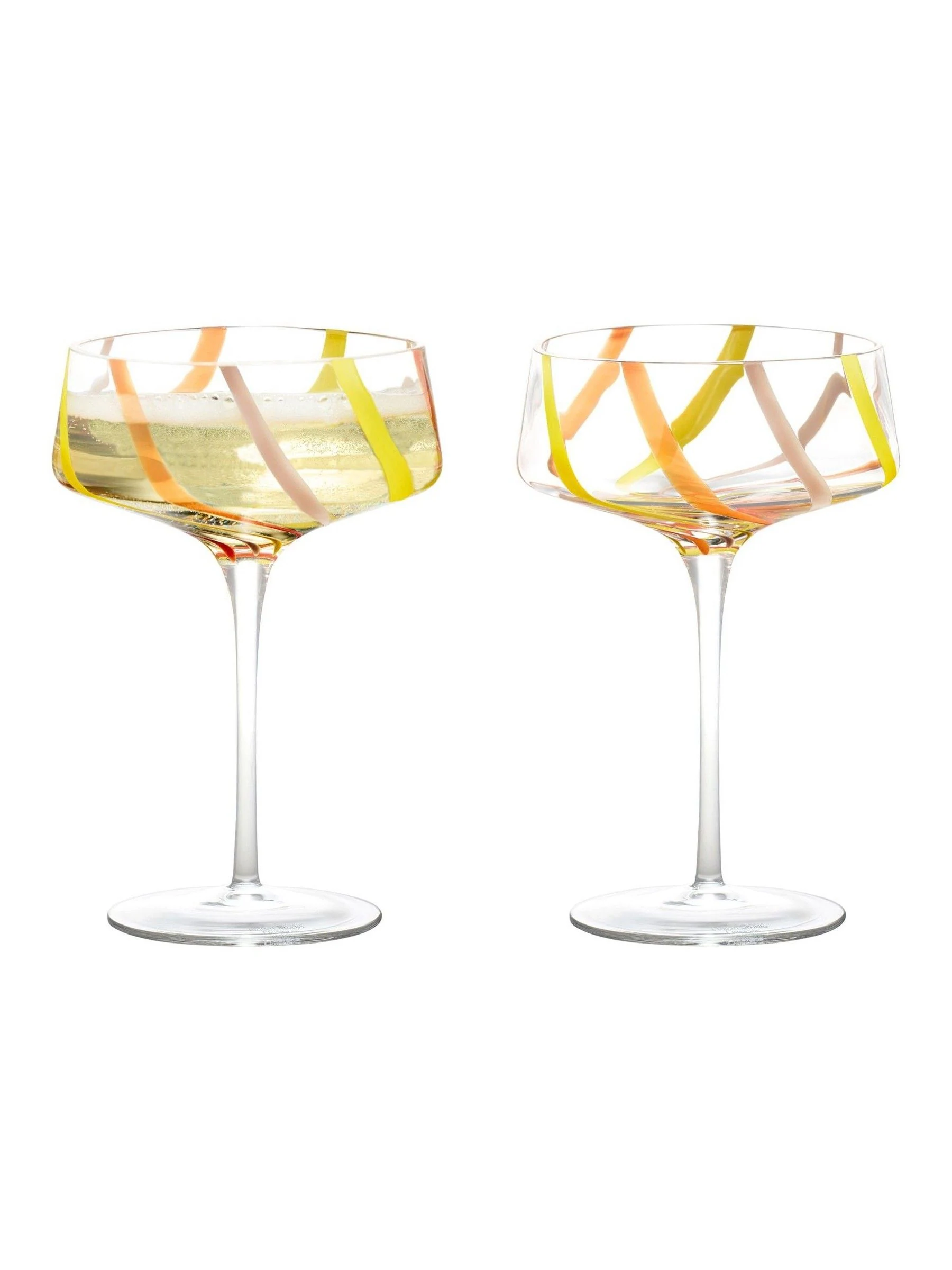 Anton Studio Designs set van 2 Rio champagnecoupes