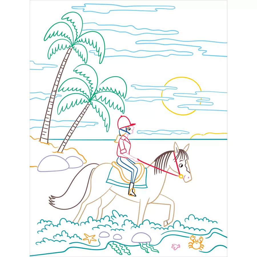 arsEdition Zauberbilder Pferde & Ponys