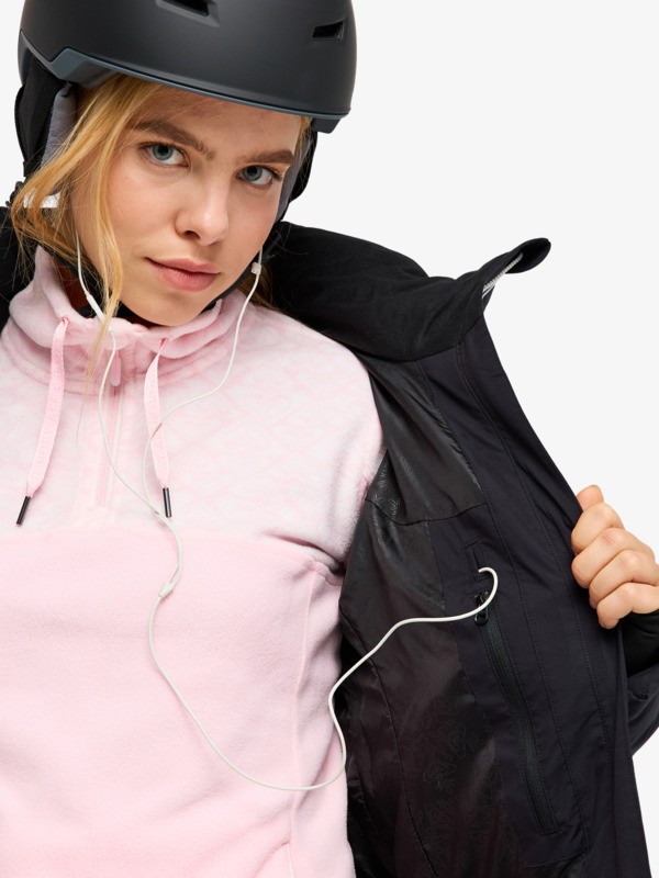 Snowdrift 15K Veste de snow technique Noir Femme