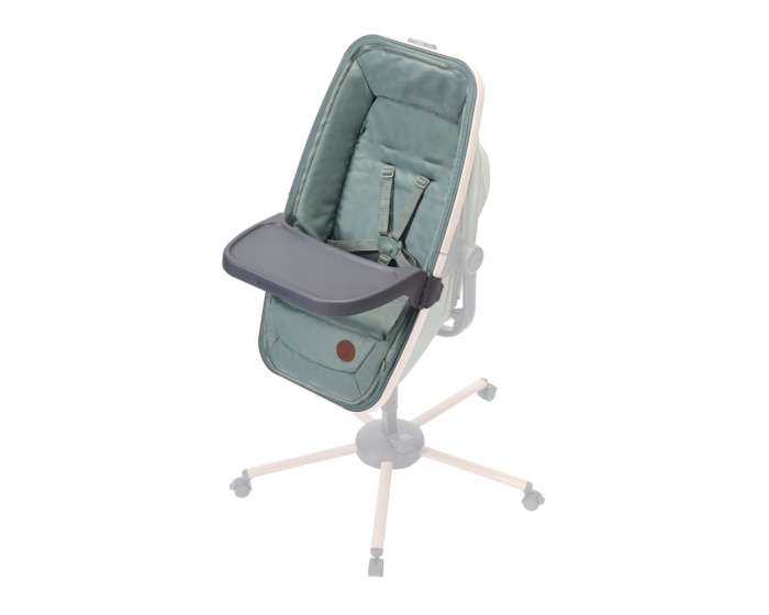 Alba Essensset 6 M - 3 Y   0 - 15 kg    Einfach zu reinigen |    Einfach zu installieren |    Gepolsterter Sitz |    100 % recycelte Materialien |