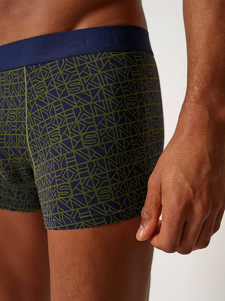 SKINY Pants 2er Pkg. Nostalgic Check Selection grau