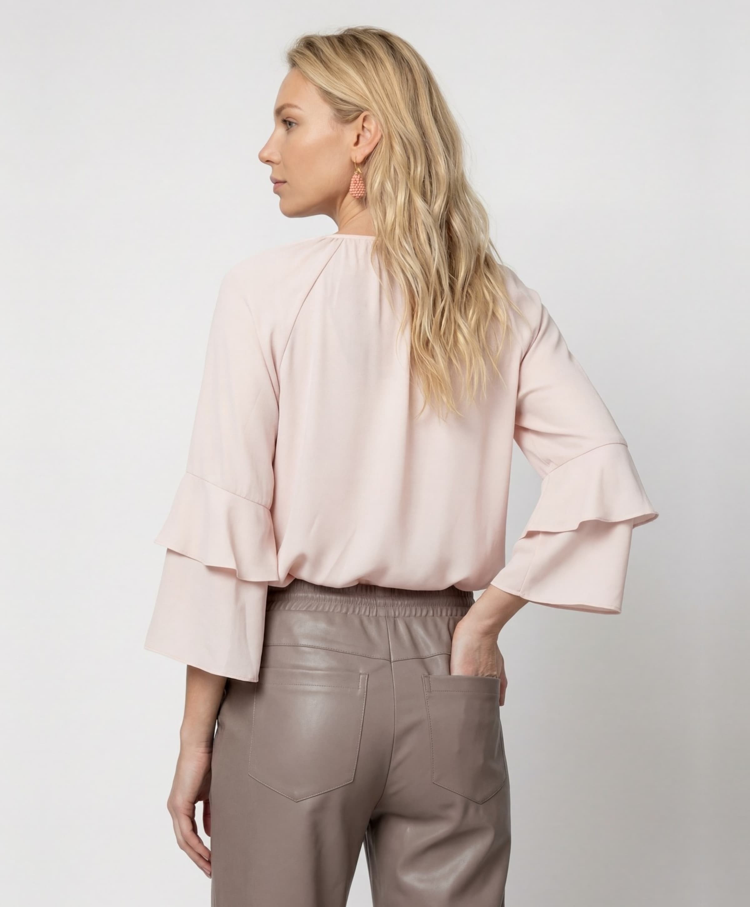 Monari Dames blouse roze