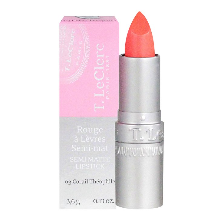 Rouge à lèvres semi-mat coloris 03 corail 3,6g
