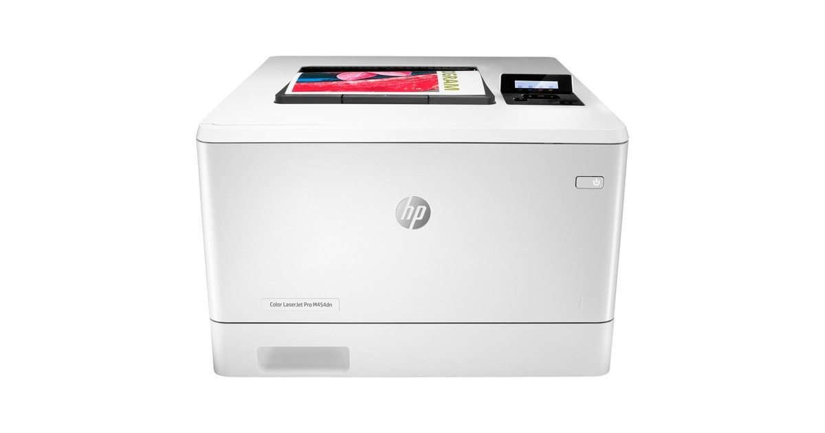 HPColor LaserJet Pro M454dn kleurenlaserprinter  (Wit, USB, LAN)