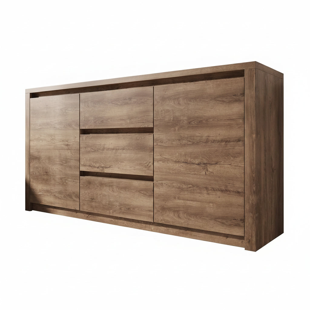 Monaco - Dressoir - Eiken - 140x43x80 cm
