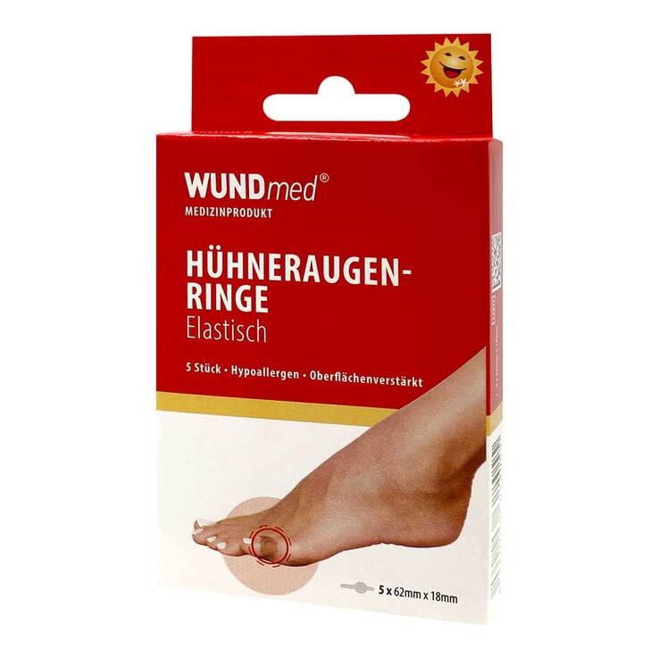 Hühneraugen Ringe Latex extra weich, 5 St