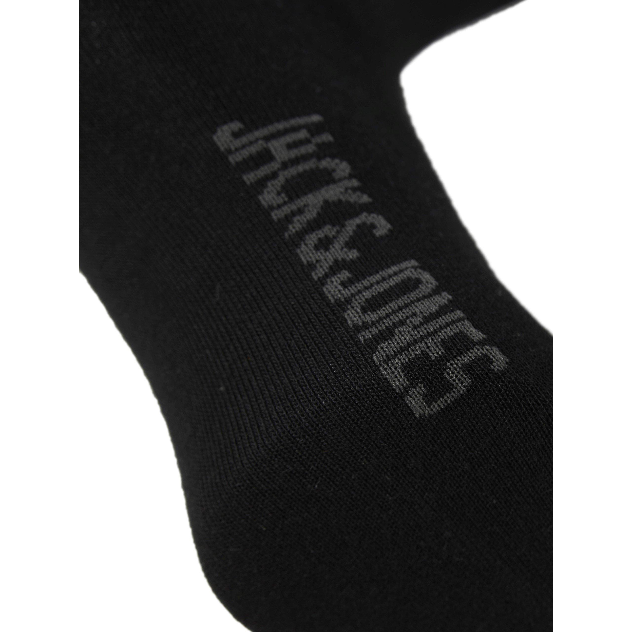Jack and Jones 5 Pack Black Socks Juniors