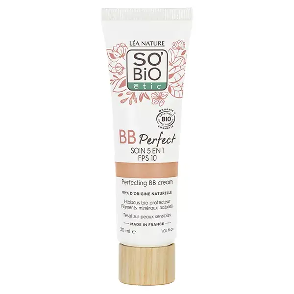 So'Bio Étic Teint Perfect BB Cream 5 em 1 Orgânico Nº 20 Light 30ml