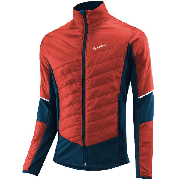Veste ski de fond LÖFFLER M HYBRID JACKET PL60 RUSTY