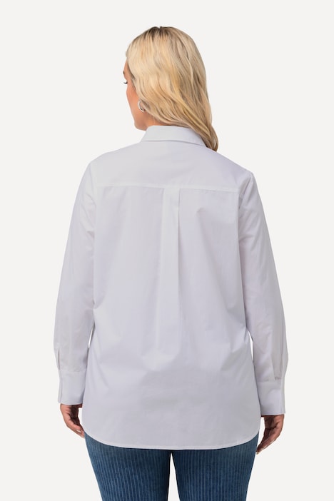 Hemdbluse, Buchstaben, Hemdkragen, Langarm