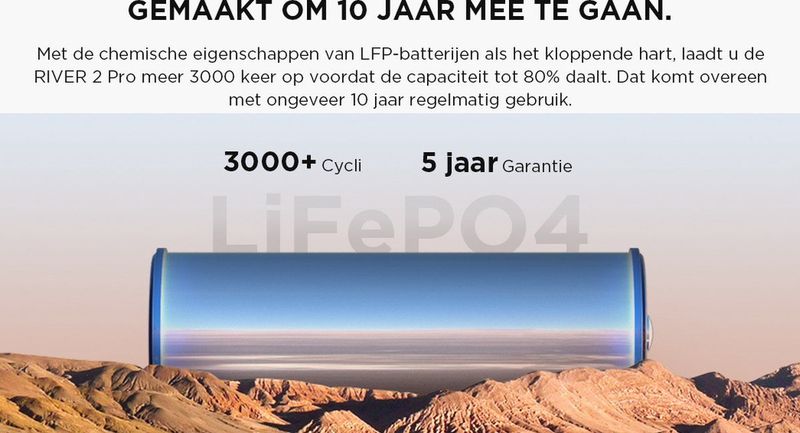EcoFlow RIVER 2 Pro Draagbaar Power Station - Snelle Oplading 0-100% in 70 Minuten