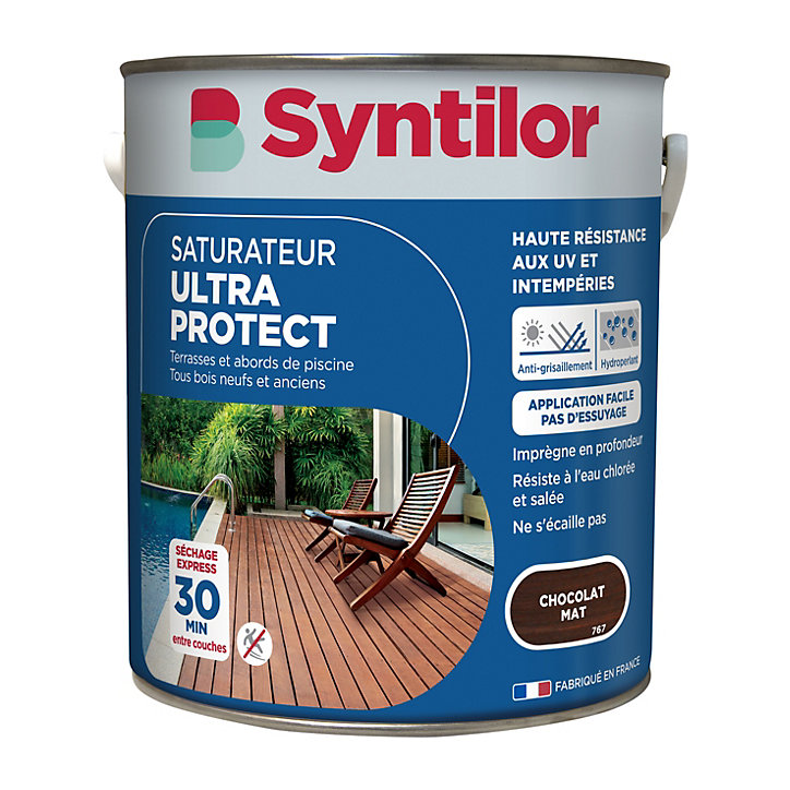 Saturateur extérieur Ultra Protect chocolat Syntilor 5L
