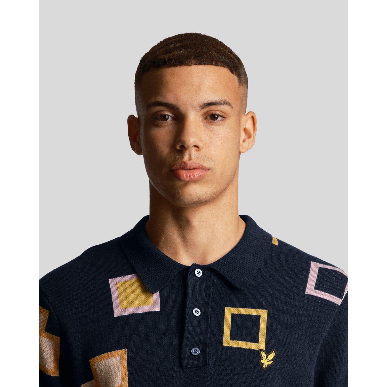 Lyle and Scott Knit Golf Polo