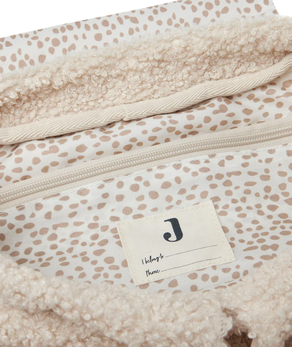 JOLLEINSAC À DOS EN BOUCLETTES BEIGE NATUREL