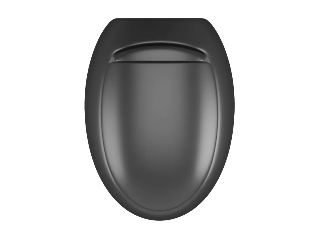 WC suspendu noir mat en céramique - HURO II