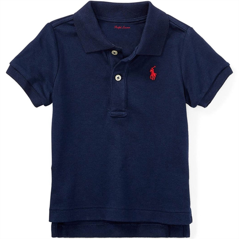 Boy Polo T-Shirt French Navy