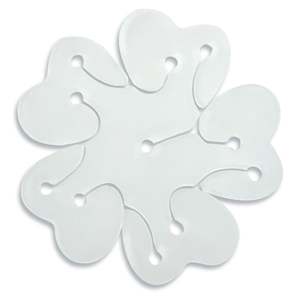 Support ballons forme fleur x5