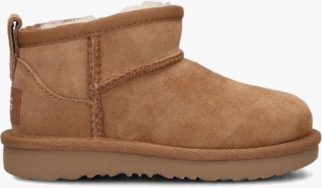 UGG cognac ugg vachtlaarzen classic utra mini t