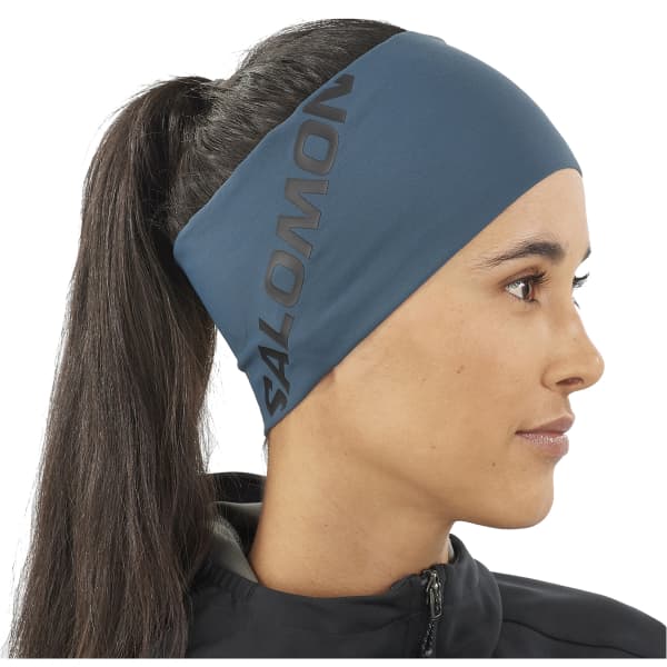 Bandeau ski de fond SALOMON RS PRO HEADBAND MIDNIGHT NAVY/DEEP BLACK
