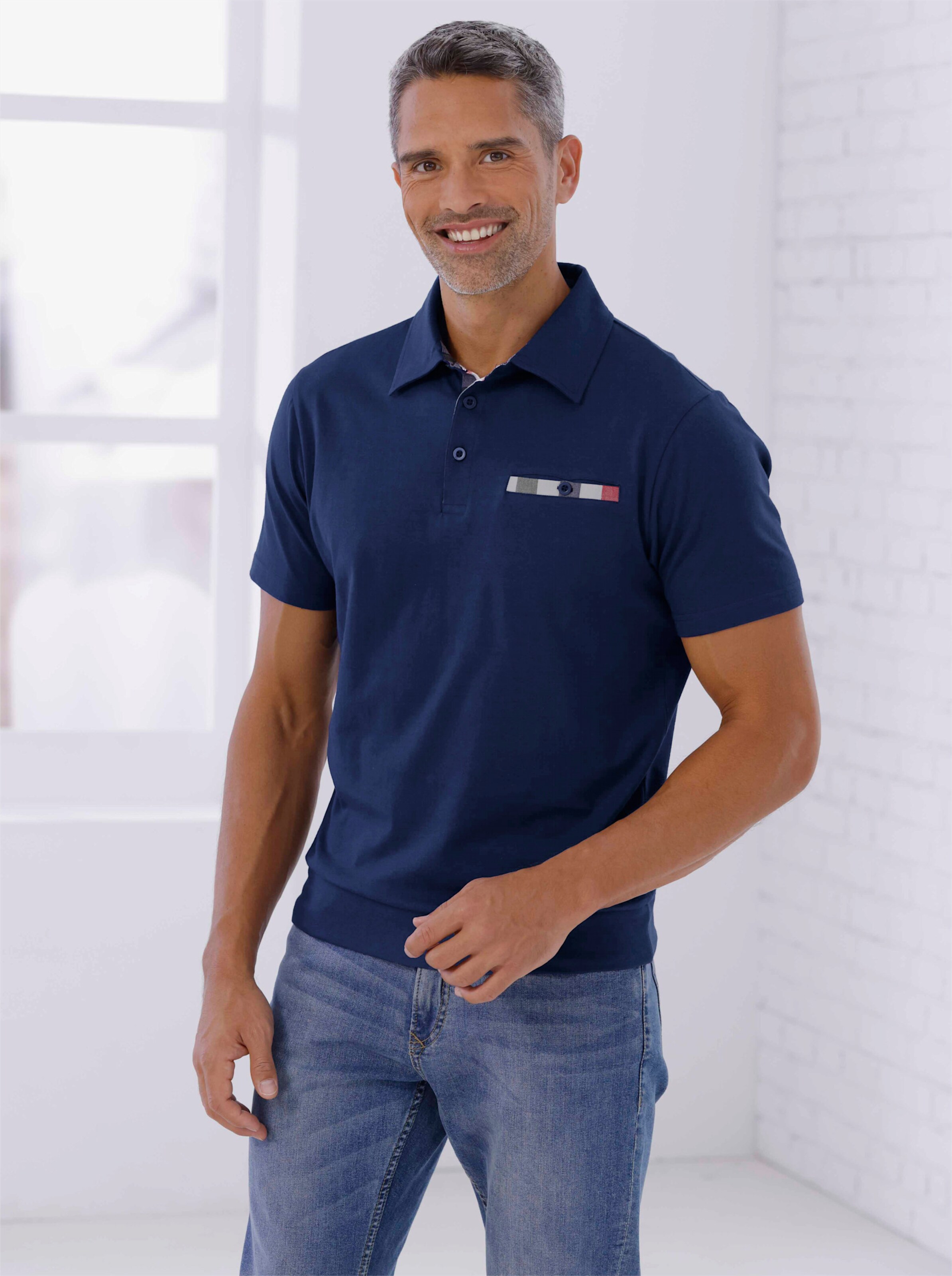 Kurzarm-Poloshirt