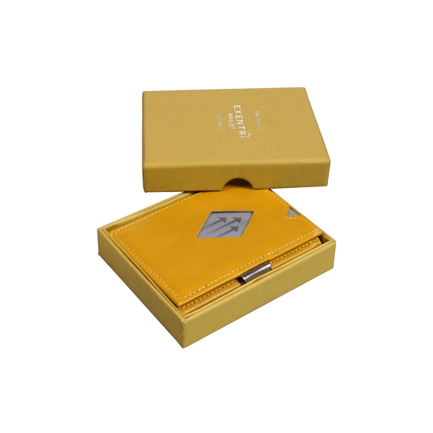 Exentri Leather Wallet RFID sunflower