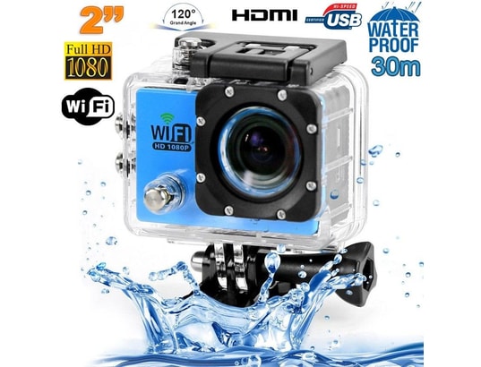 YONIS - Caméra sport Camera embarquée sports wi-fi lcd caisson étanche waterproof...