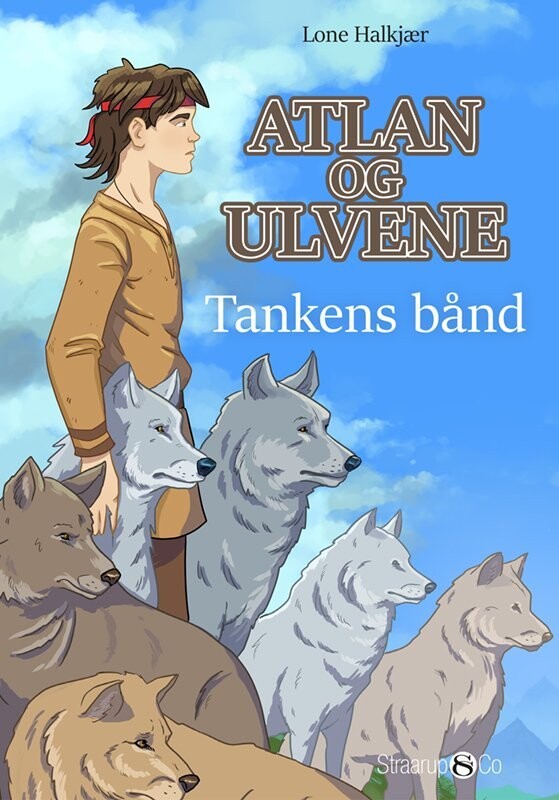 Atlan Og Ulvene - Tankens Bånd - Lone Halkjær - Bog
