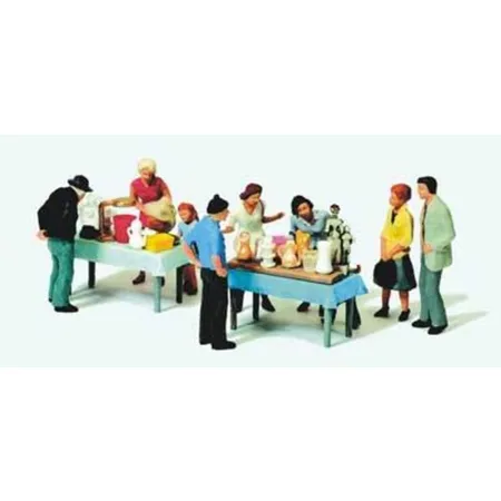 Preiser 10595 HO Flohmarkt