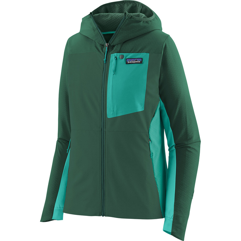 Patagonia Damen CrossStrata R1 Hoodie Jacke