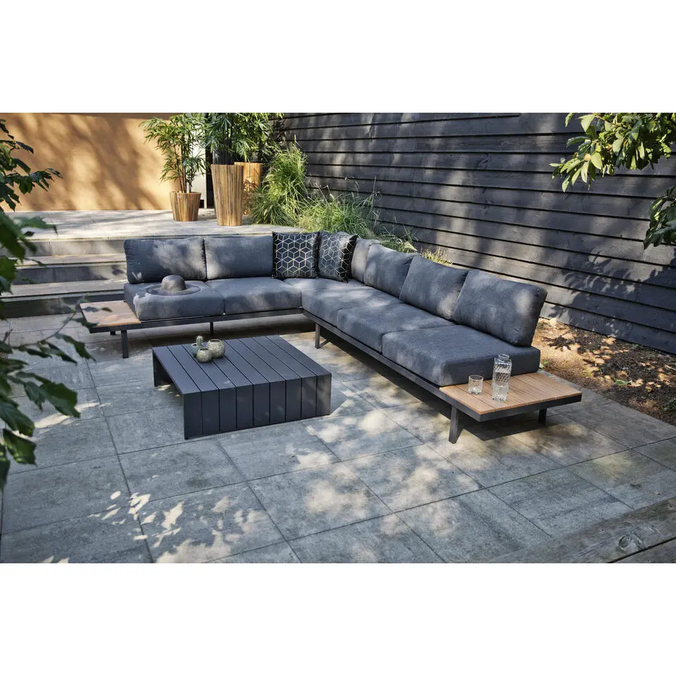 Exotan Bari loungeset - Grijs