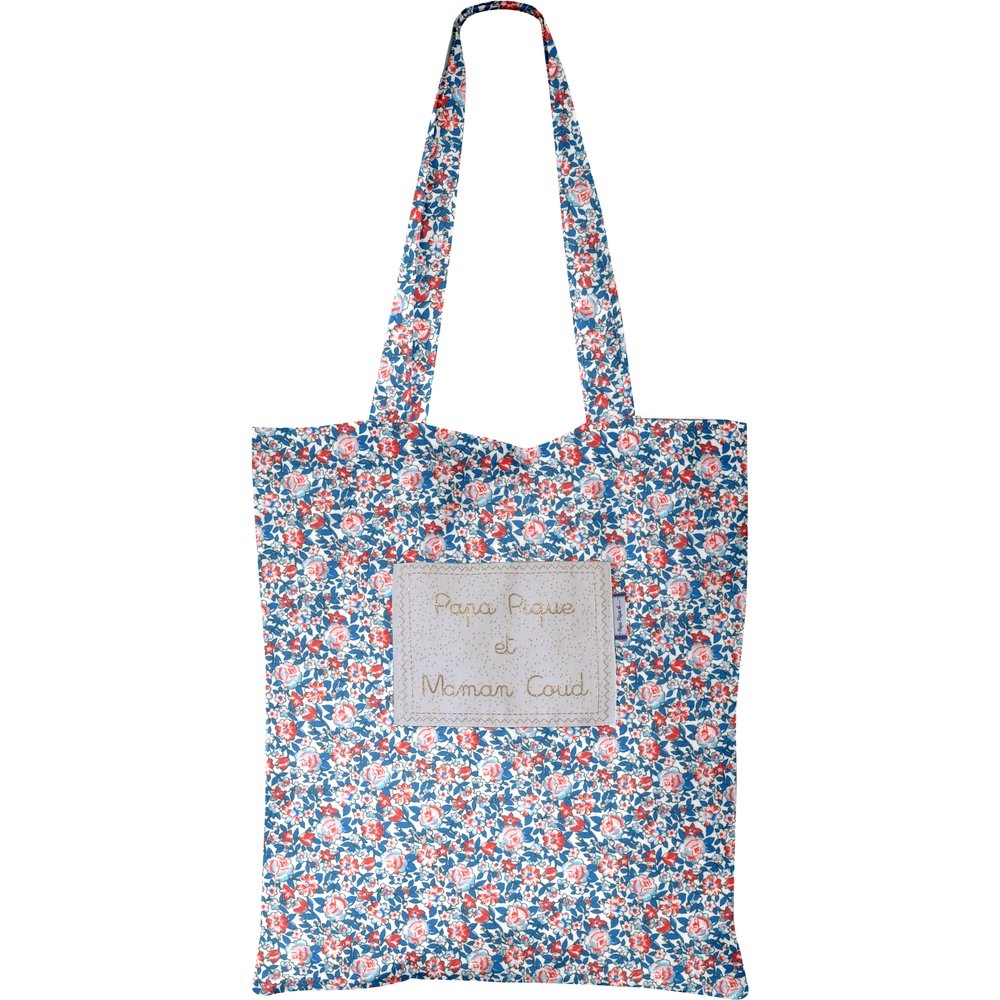 Sac Tote Bag London Fleuri