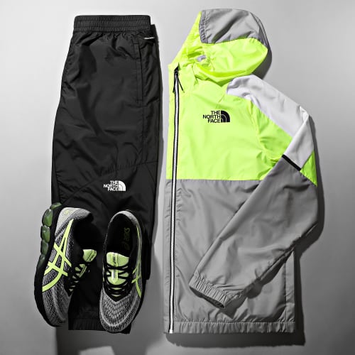 Baskets Gel Quantum 180 VII 1201A631 Black Lime Green