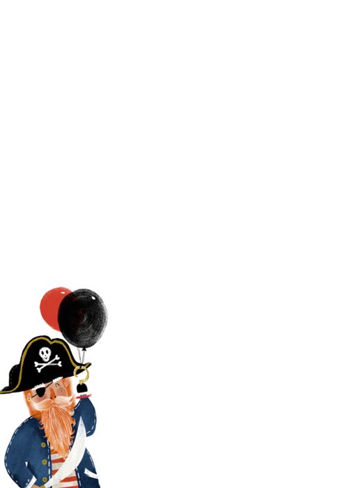 Greetz | Verjaardagskaart | piraat