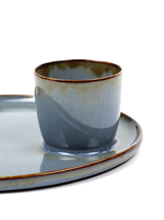 Serax Terres de Rêves by Anita le Grelle tapasschaal 14,7x15,6 rust