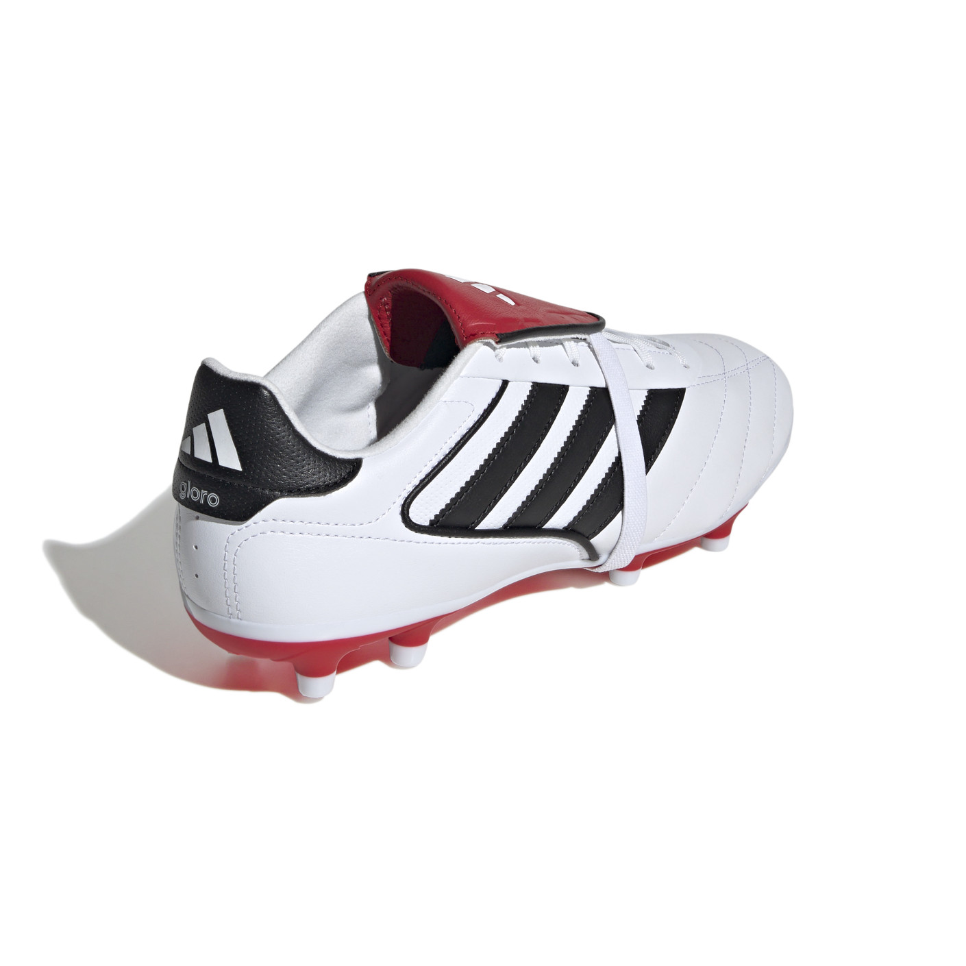 Adidas Copa Gloro 2 Gras Voetbalschoenen (FG) Wit Zwart Rood