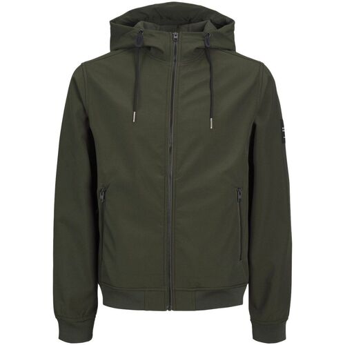 Jack & Jones - 12236331 JJEBASIC SOFTSHEL-ROSIN Verde